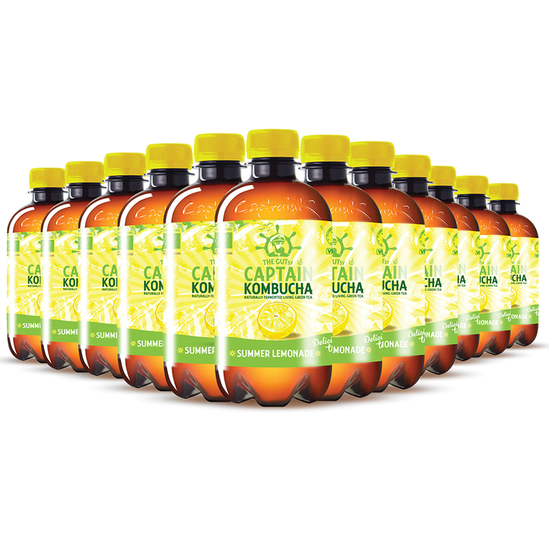 GUTsy Captain Kombucha - Himbeere 12 x 400ml 